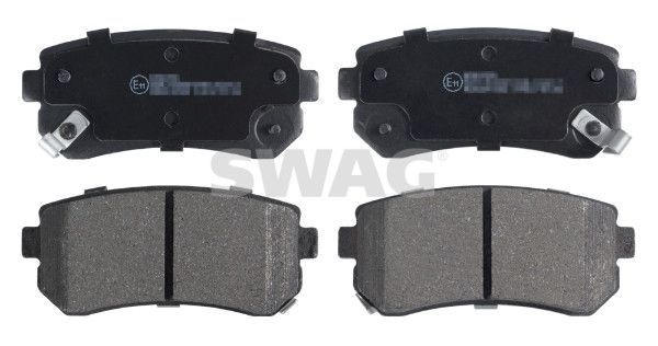 Stabdžių trinkelių rinkinys, diskinis stabdys SWAG 33 10 7637