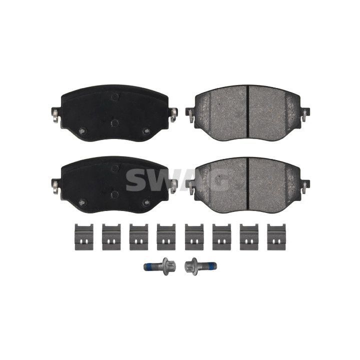 Stabdžių trinkelių rinkinys, diskinis stabdys SWAG 33 10 7653