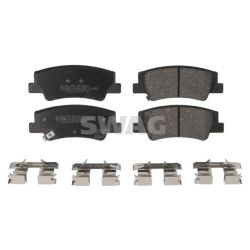 Stabdžių trinkelių rinkinys, diskinis stabdys SWAG 33 11 0384