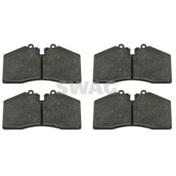 Stabdžių trinkelių rinkinys, diskinis stabdys SWAG 38 91 6518