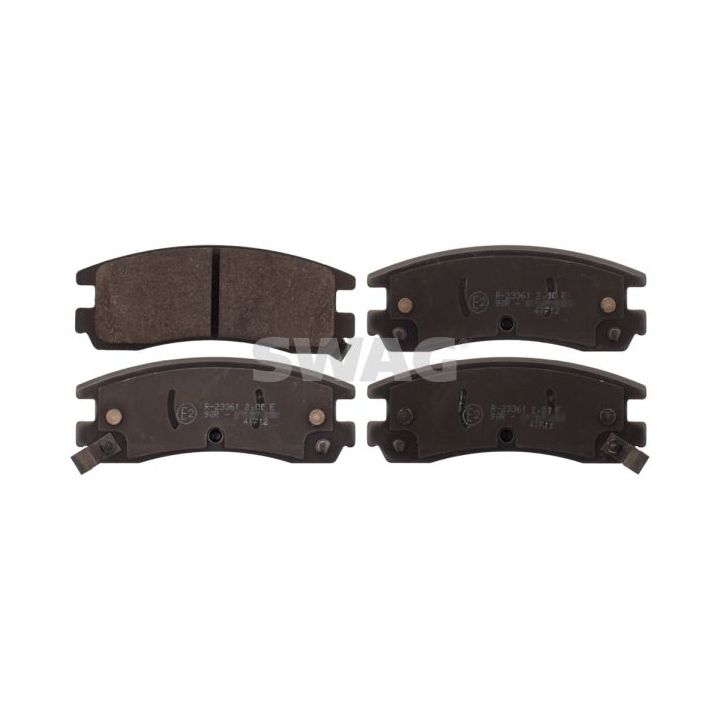 Stabdžių trinkelių rinkinys, diskinis stabdys SWAG 40 11 6154