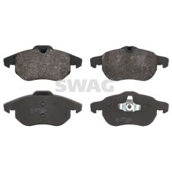 Stabdžių trinkelių rinkinys, diskinis stabdys SWAG 40 91 6492