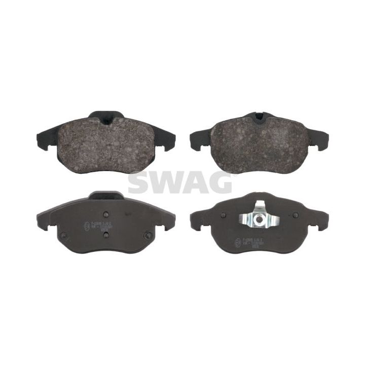 Stabdžių trinkelių rinkinys, diskinis stabdys SWAG 40 91 6492