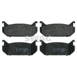 Stabdžių trinkelių rinkinys, diskinis stabdys SWAG 50 91 6194