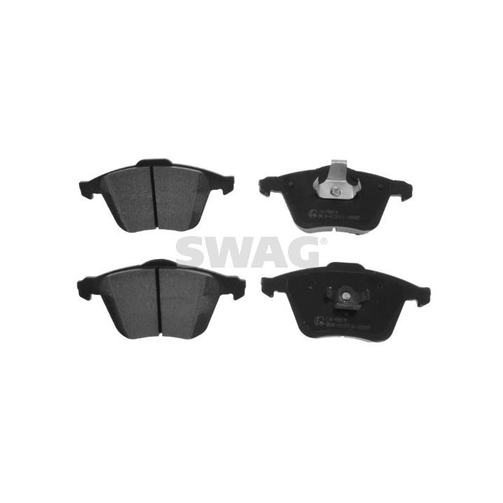 Stabdžių trinkelių rinkinys, diskinis stabdys SWAG 55 11 6212