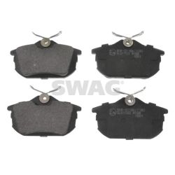 Stabdžių trinkelių rinkinys, diskinis stabdys SWAG 55 91 6207