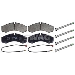 Stabdžių trinkelių rinkinys, diskinis stabdys SWAG 60 11 6193