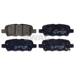 Stabdžių trinkelių rinkinys, diskinis stabdys SWAG 60 11 6198