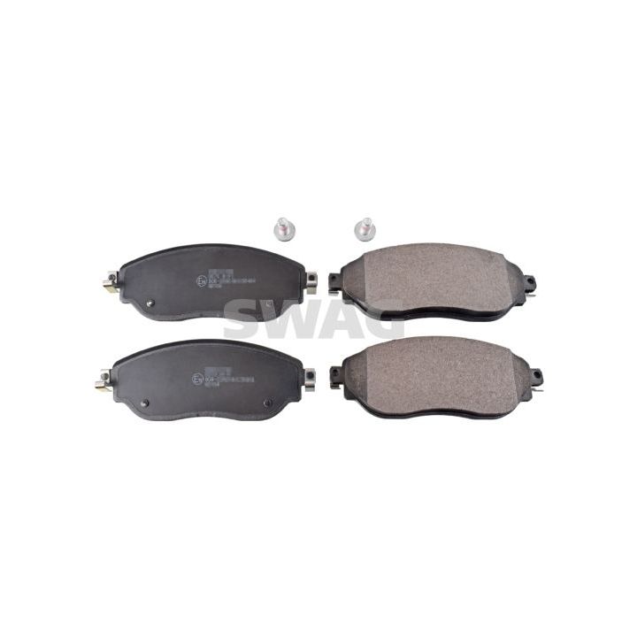 Stabdžių trinkelių rinkinys, diskinis stabdys SWAG 60 11 6286