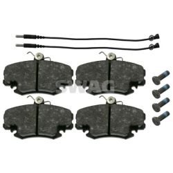 Stabdžių trinkelių rinkinys, diskinis stabdys SWAG 60 91 6191