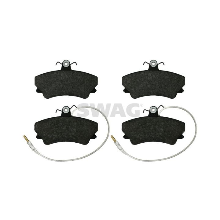 Stabdžių trinkelių rinkinys, diskinis stabdys SWAG 60 91 6383