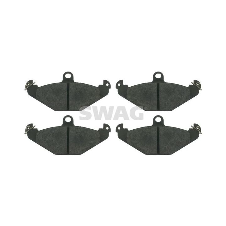 Stabdžių trinkelių rinkinys, diskinis stabdys SWAG 60 91 6403