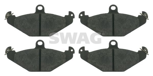 Stabdžių trinkelių rinkinys, diskinis stabdys SWAG 60 91 6403