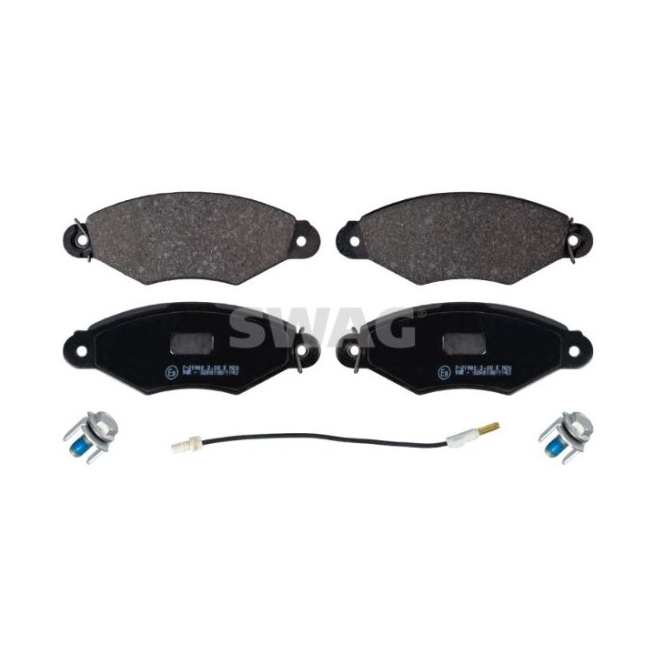 Stabdžių trinkelių rinkinys, diskinis stabdys SWAG 60 91 6441