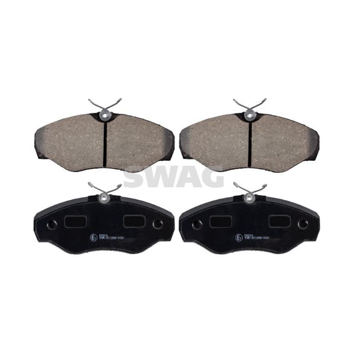 Stabdžių trinkelių rinkinys, diskinis stabdys SWAG 60 91 6473