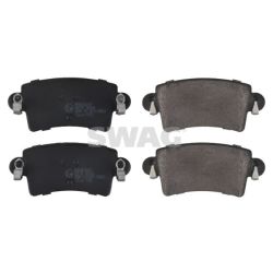 Stabdžių trinkelių rinkinys, diskinis stabdys SWAG 60 91 6493