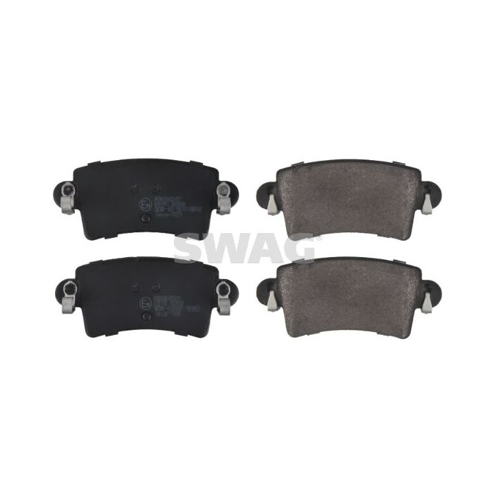 Stabdžių trinkelių rinkinys, diskinis stabdys SWAG 60 91 6493