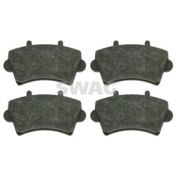 Stabdžių trinkelių rinkinys, diskinis stabdys SWAG 60 91 6495