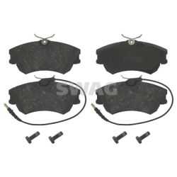 Stabdžių trinkelių rinkinys, diskinis stabdys SWAG 60 91 6543