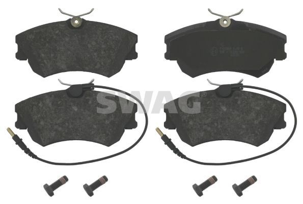 Stabdžių trinkelių rinkinys, diskinis stabdys SWAG 60 91 6543