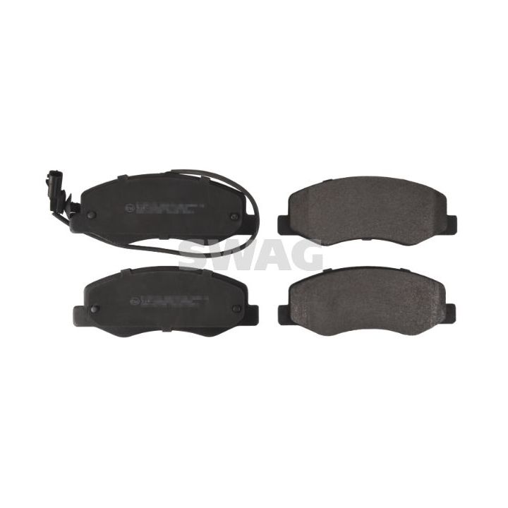 Stabdžių trinkelių rinkinys, diskinis stabdys SWAG 60 91 6819