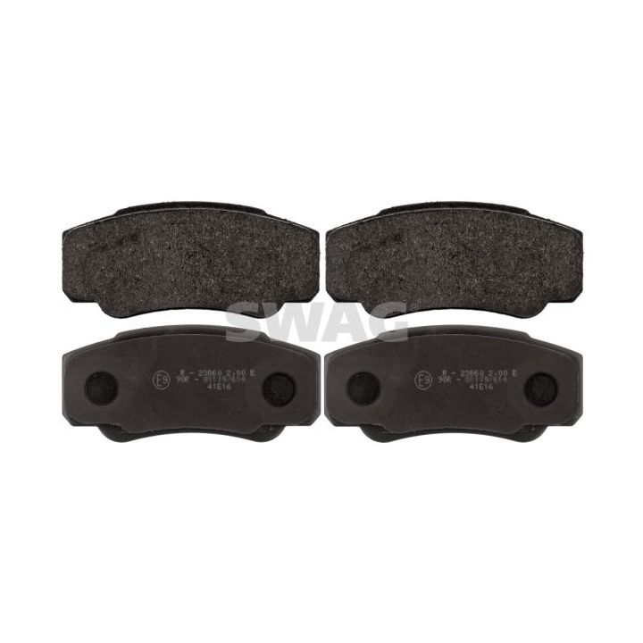 Stabdžių trinkelių rinkinys, diskinis stabdys SWAG 62 11 6047