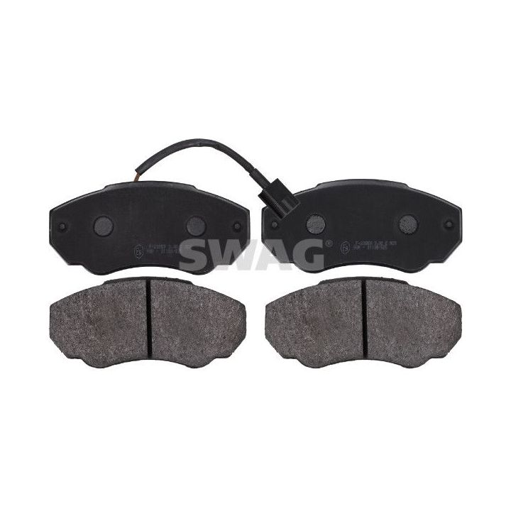 Stabdžių trinkelių rinkinys, diskinis stabdys SWAG 62 11 6049