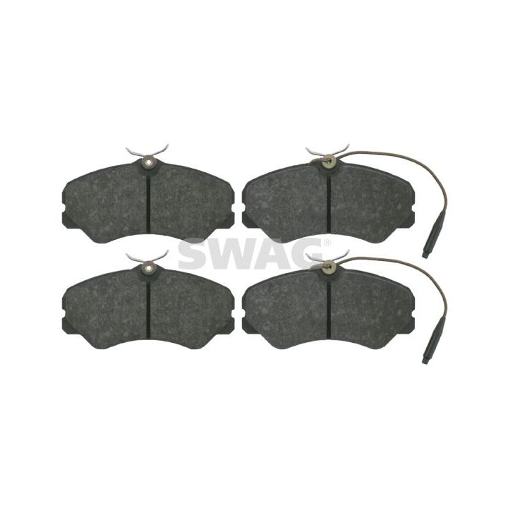 Stabdžių trinkelių rinkinys, diskinis stabdys SWAG 62 91 6049