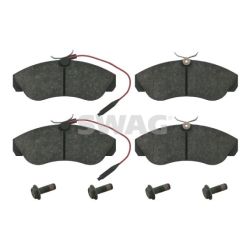 Stabdžių trinkelių rinkinys, diskinis stabdys SWAG 62 91 6069