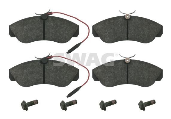 Stabdžių trinkelių rinkinys, diskinis stabdys SWAG 62 91 6069