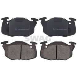 Stabdžių trinkelių rinkinys, diskinis stabdys SWAG 62 91 6192