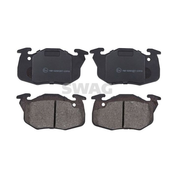 Stabdžių trinkelių rinkinys, diskinis stabdys SWAG 62 91 6192