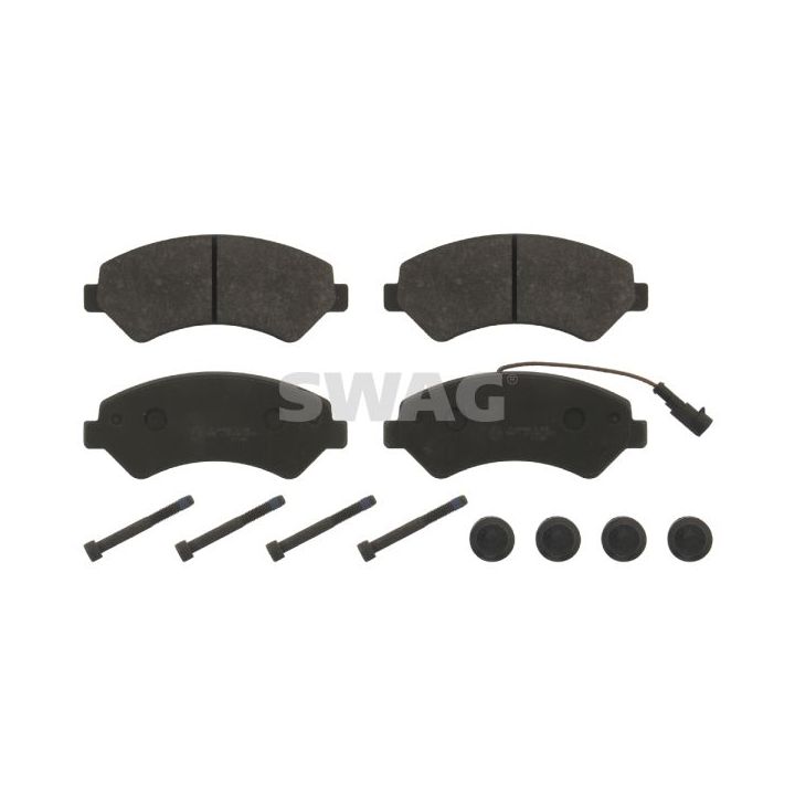 Stabdžių trinkelių rinkinys, diskinis stabdys SWAG 62 91 6840