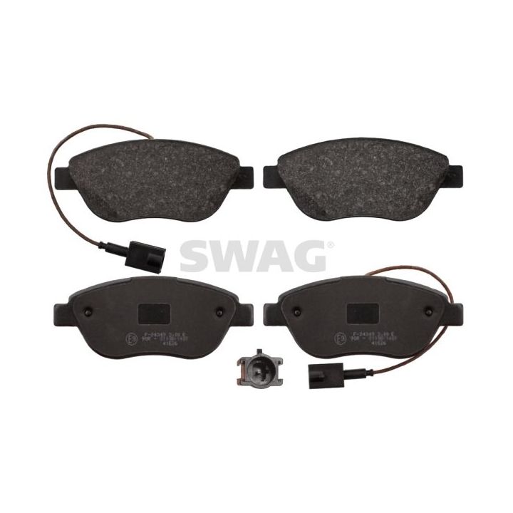 Stabdžių trinkelių rinkinys, diskinis stabdys SWAG 70 11 6057