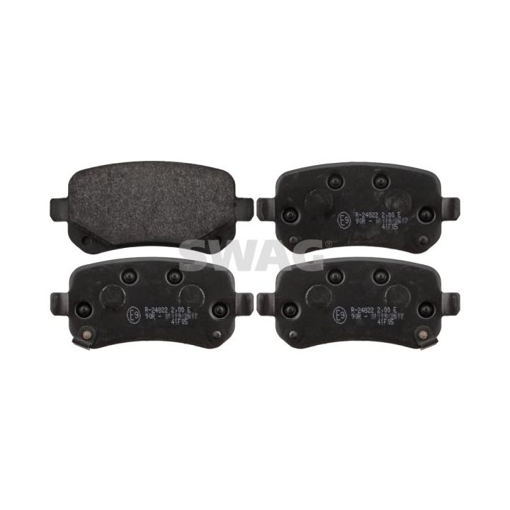 Stabdžių trinkelių rinkinys, diskinis stabdys SWAG 70 11 6060