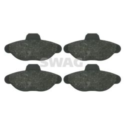 Stabdžių trinkelių rinkinys, diskinis stabdys SWAG 70 91 6082