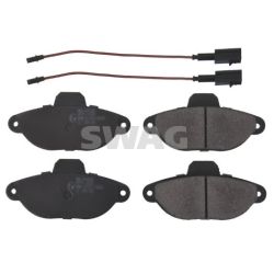 Stabdžių trinkelių rinkinys, diskinis stabdys SWAG 70 91 6084