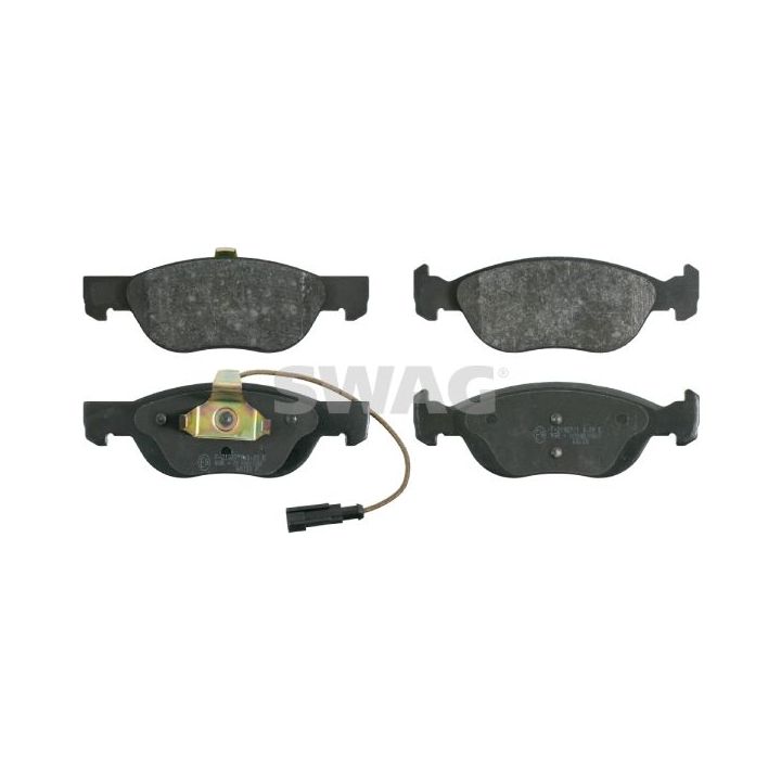 Stabdžių trinkelių rinkinys, diskinis stabdys SWAG 70 91 6091