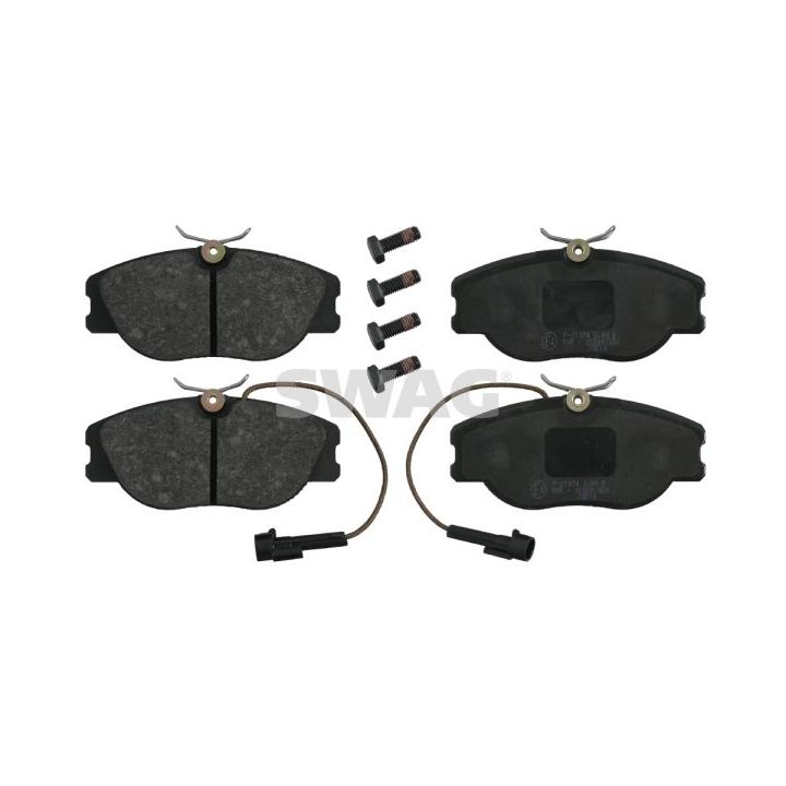 Stabdžių trinkelių rinkinys, diskinis stabdys SWAG 70 91 6239
