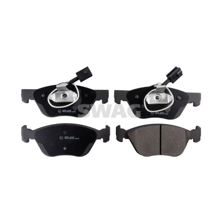 Stabdžių trinkelių rinkinys, diskinis stabdys SWAG 70 91 6244
