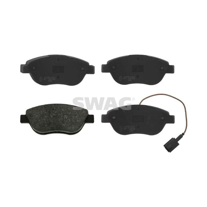 Stabdžių trinkelių rinkinys, diskinis stabdys SWAG 70 91 6554