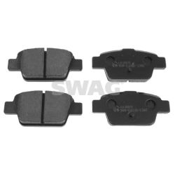 Stabdžių trinkelių rinkinys, diskinis stabdys SWAG 70 91 6556