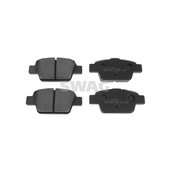 Stabdžių trinkelių rinkinys, diskinis stabdys SWAG 70 91 6556