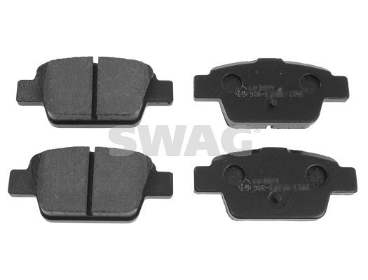 Stabdžių trinkelių rinkinys, diskinis stabdys SWAG 70 91 6556