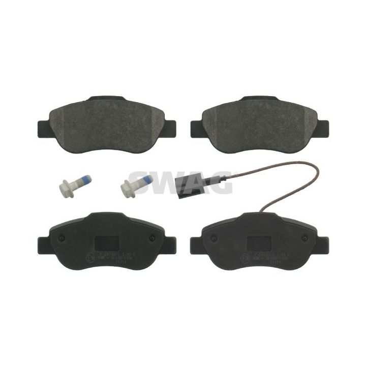 Stabdžių trinkelių rinkinys, diskinis stabdys SWAG 70 91 6841