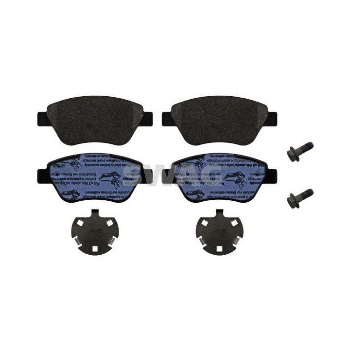 Stabdžių trinkelių rinkinys, diskinis stabdys SWAG 70 91 6859