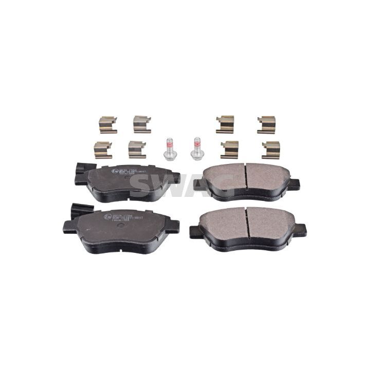 Stabdžių trinkelių rinkinys, diskinis stabdys SWAG 70 91 6876