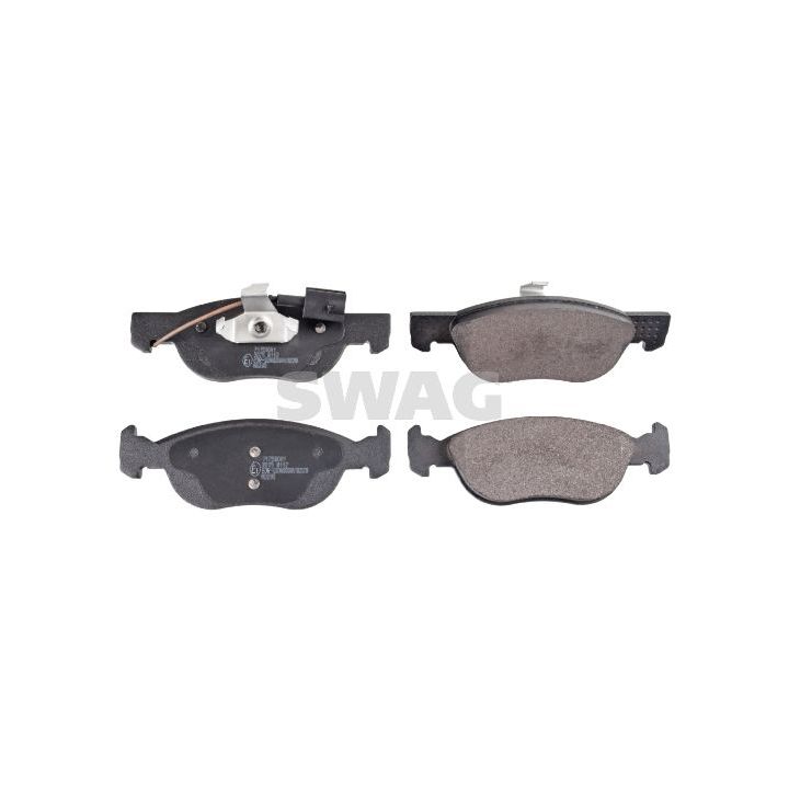 Stabdžių trinkelių rinkinys, diskinis stabdys SWAG 74 11 6000