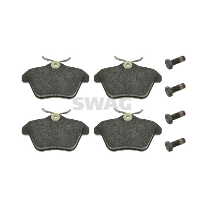 Stabdžių trinkelių rinkinys, diskinis stabdys SWAG 74 91 6245