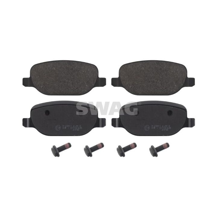 Stabdžių trinkelių rinkinys, diskinis stabdys SWAG 74 91 6851
